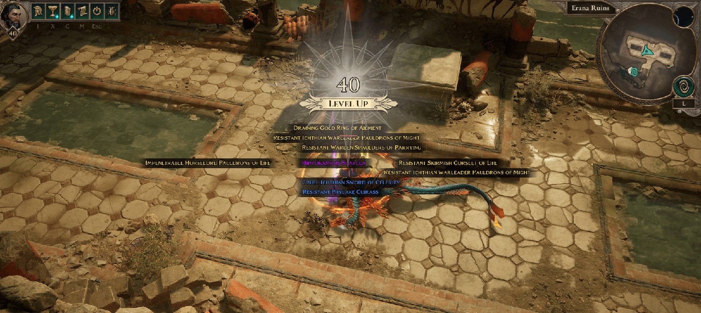 За 13 часов фарма в Titan Quest 2 игрок узнал максимальный уровень – по крайней мере для раннего доступа