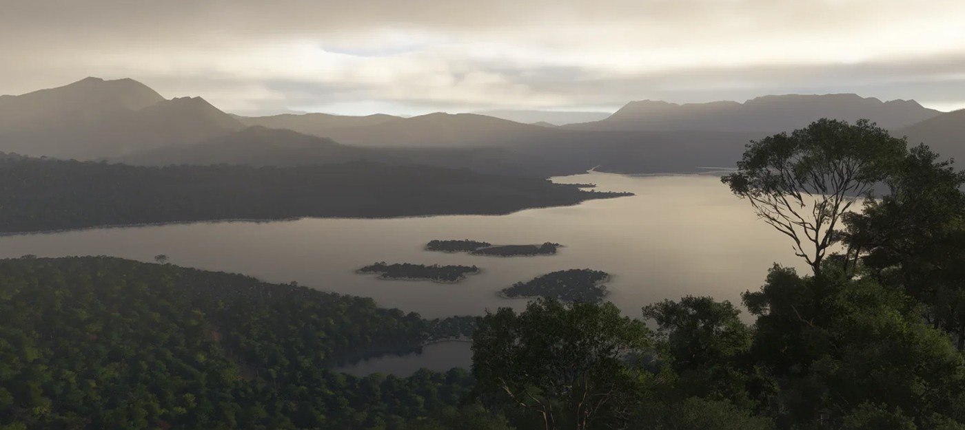 Microsoft Flight Simulator 2024 получит острова из "Мира Юрского периода" с динозаврами на взлетных полосах