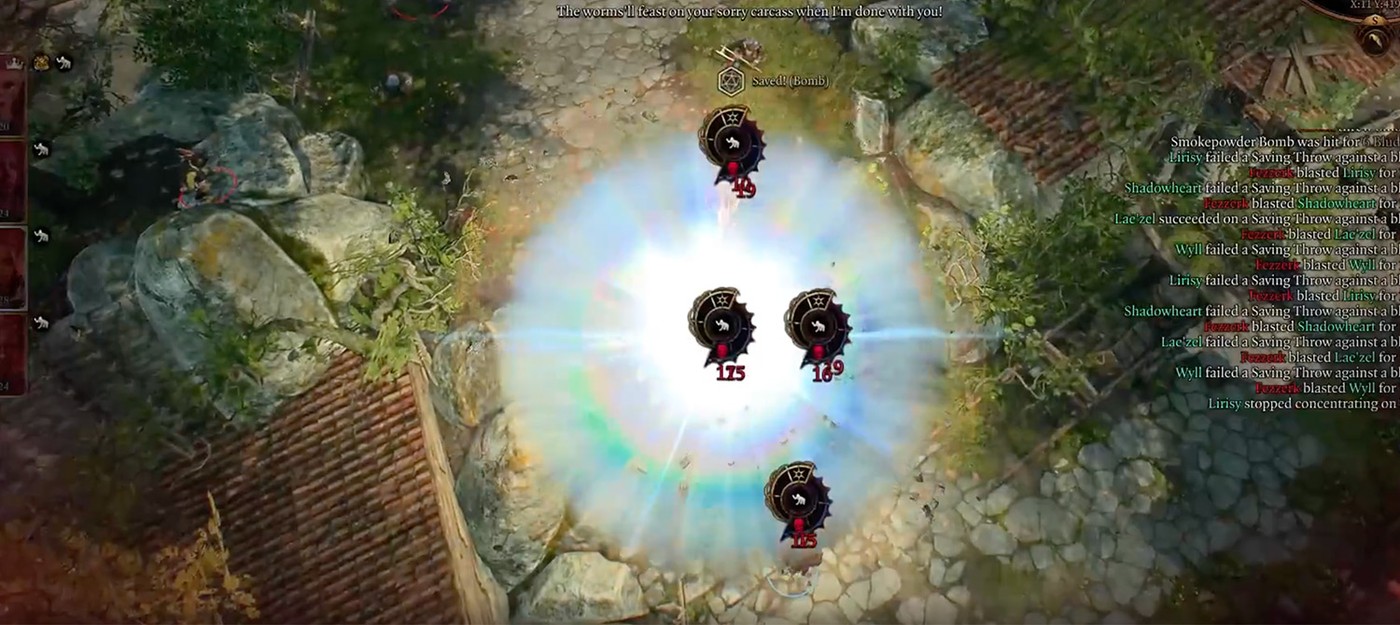 Игрок Baldur's Gate 3 потерял всю команду в режиме Чести из-за бага с бомбой гоблина