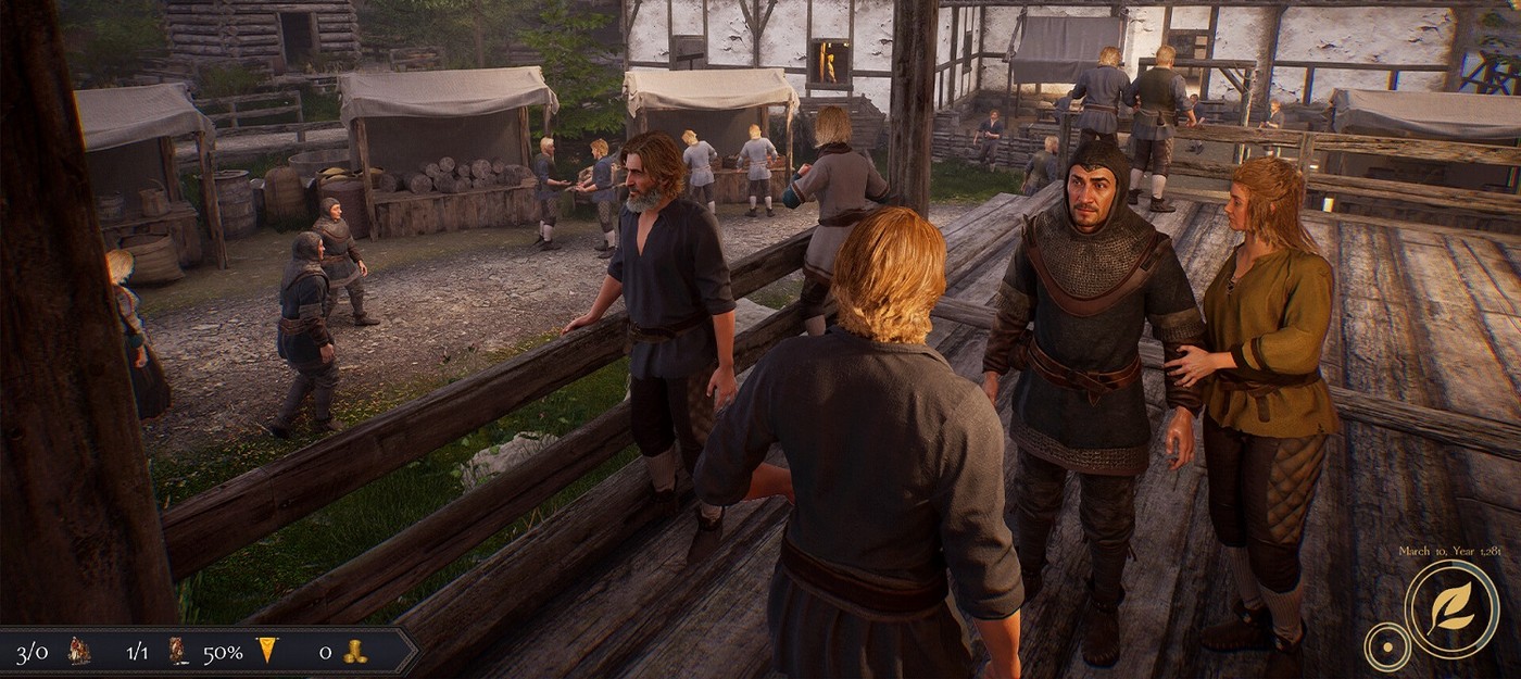 Средневековый градостроительный симулятор Noble Legacy вышел в раннем доступе Steam