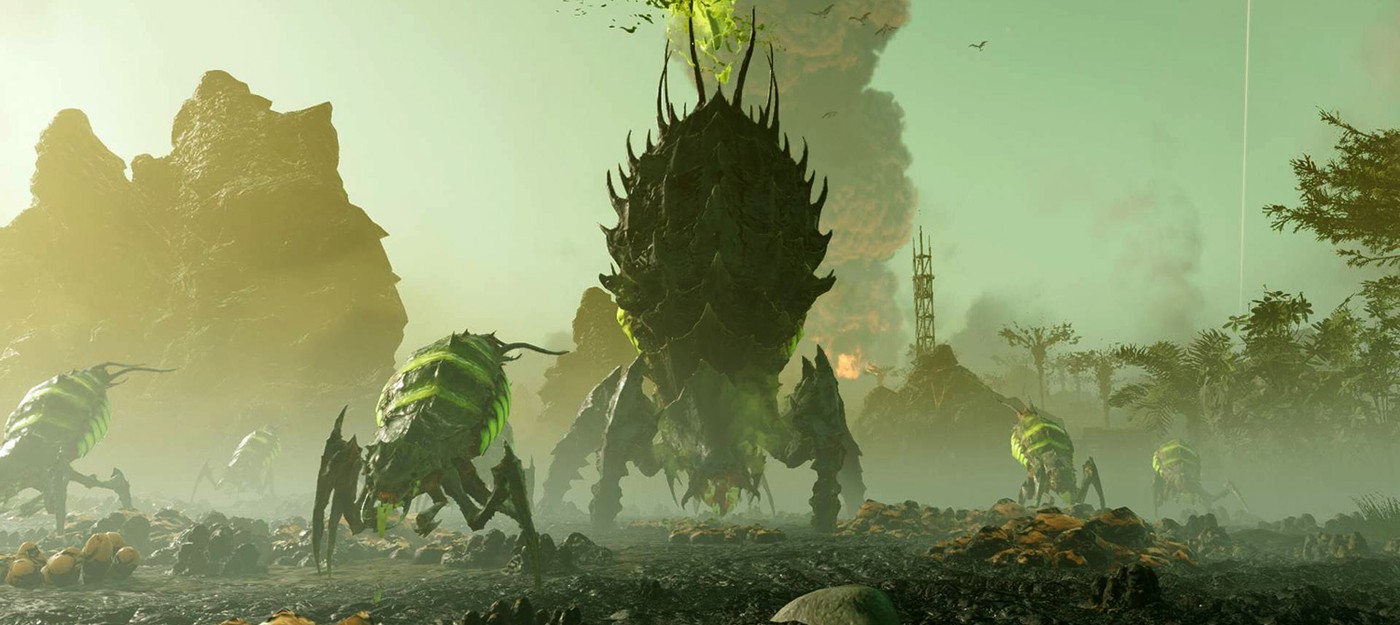 Супер-Земля строит Парк Тирании 2 после катастрофы с Терминидами в Helldivers 2