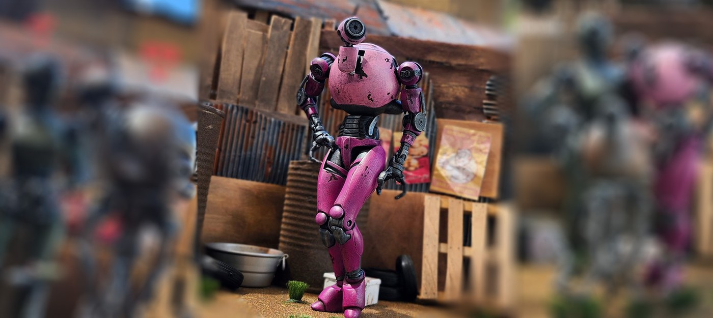 Фанат Fallout 4 создал робота Кодсворта с длинными ногами и вызвал у геймеров опасные фантазии