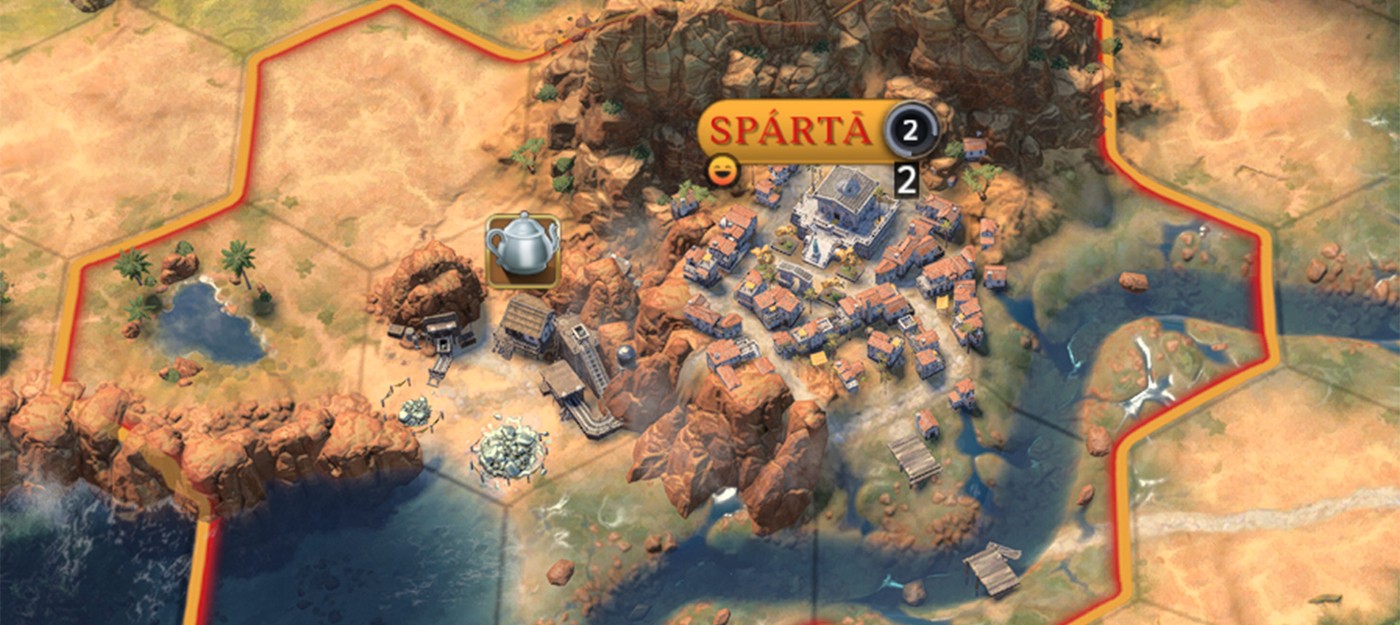 Игрок Civilization 7 построил практически неприступный город с уникальной природной защитой