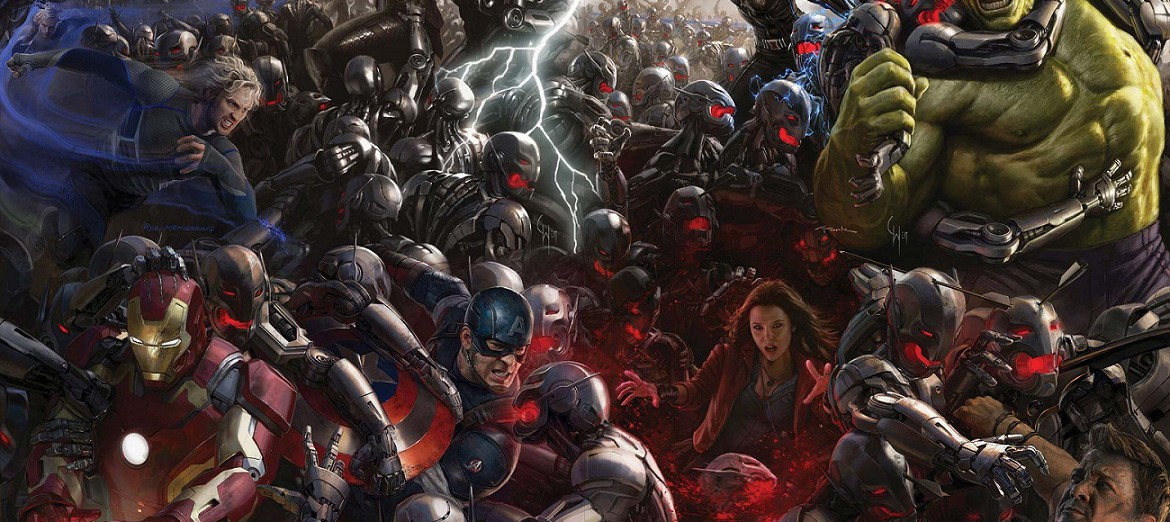 Мега-постер Мстителей 2: Эра Альтрона