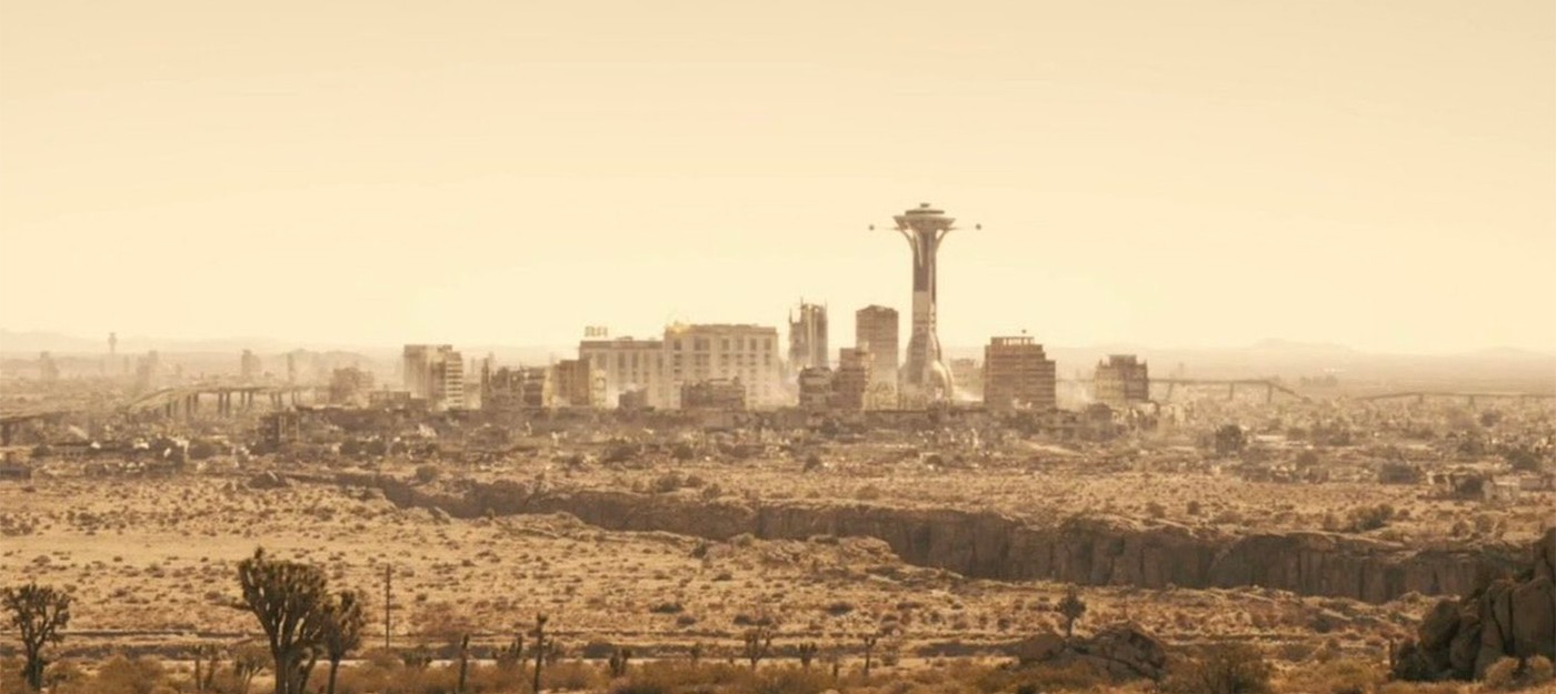 Поклонники Fallout сравнили Нью-Вегас из тизера второго сезона с виртуальной версией из New Vegas