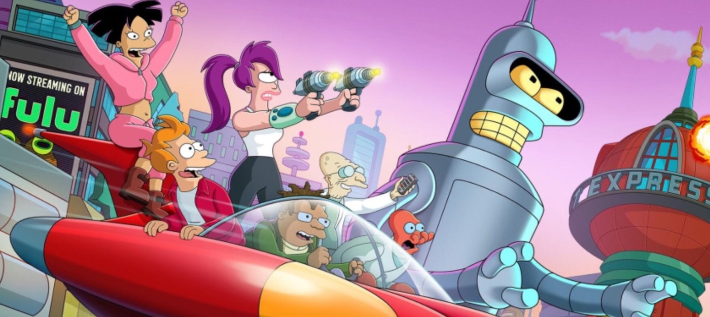 Бендер против Годзиллы, фирменный юмор и целующиеся сиамские близнецы в трейлере 13 сезона "Футурамы"