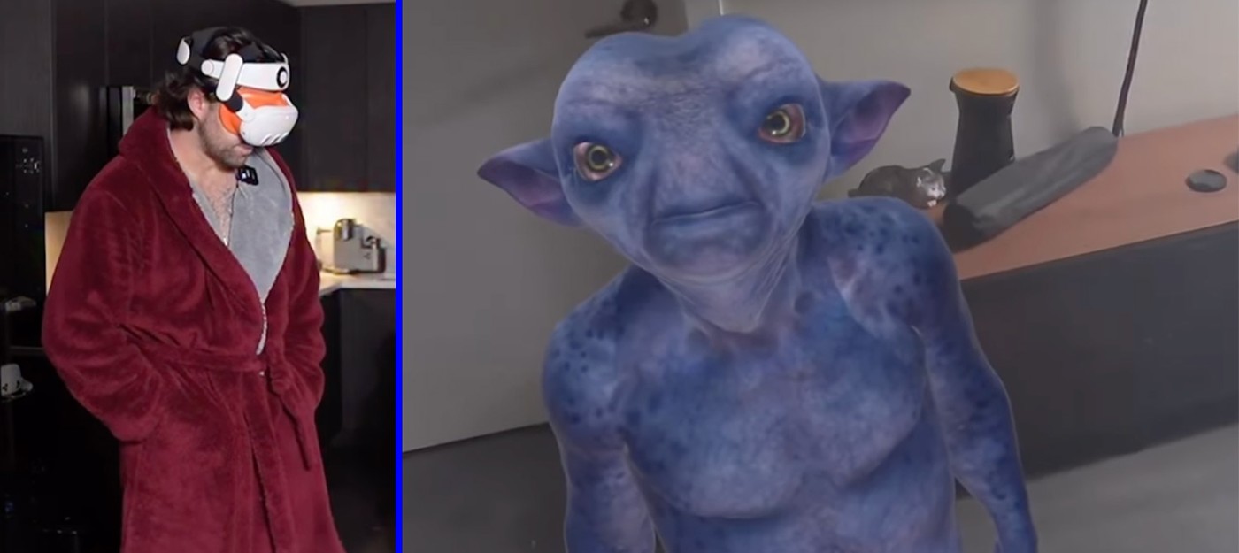 Тиктокер завел себе VR ИИ-компаньона и показал антиутопическое будущее человечества