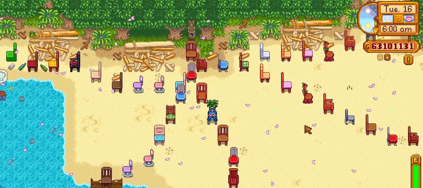 Спидраннер Stardew Valley создал "кресельное метро" для замедления игрового времени