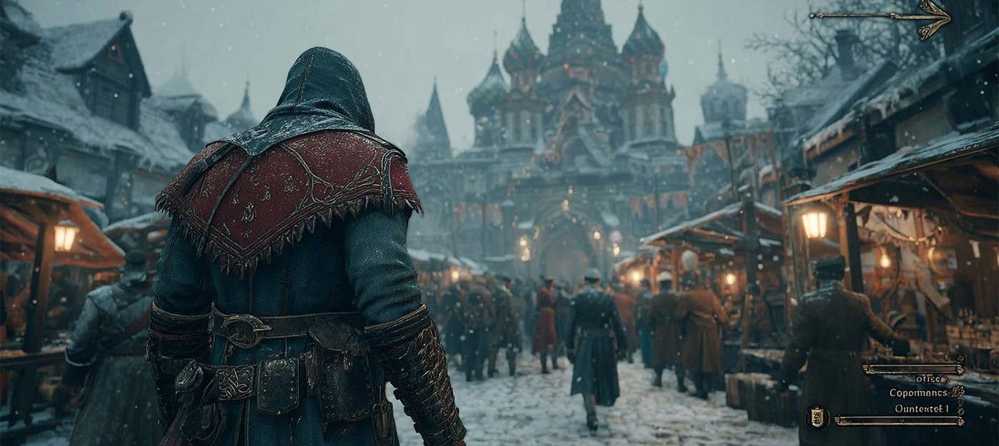 Энтузиаст ИИ создал концепты геймплея игры Assassin's Creed в царской России