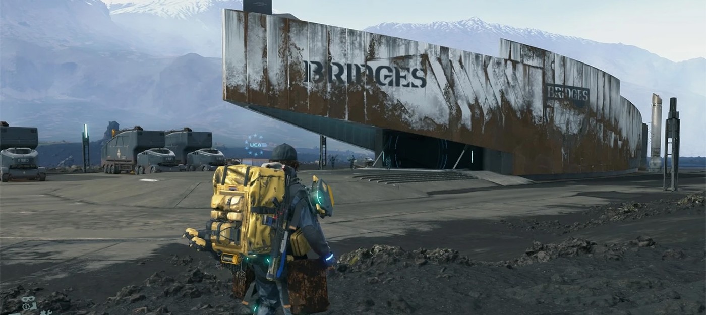 Игроки Death Stranding только сейчас узнали, что перевалочные центры выполнены в форме китов