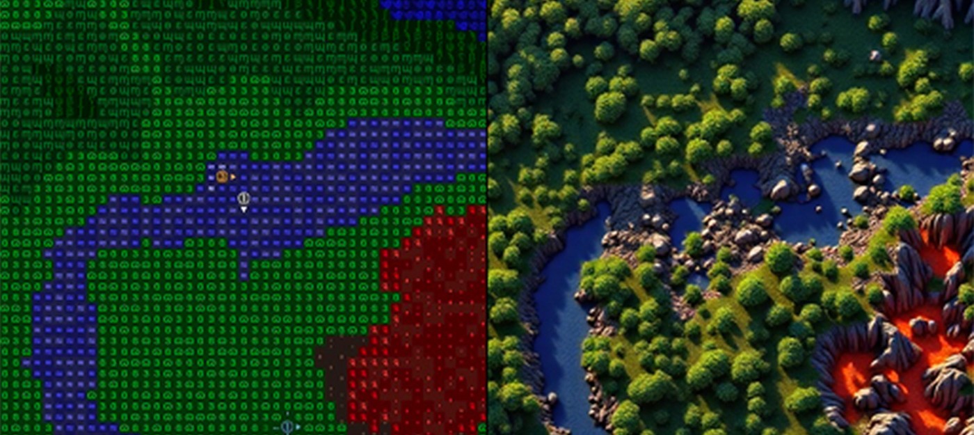 Разработчик превратил ASCII-рогалик в игру с ИИ-рендерингом в реальном времени