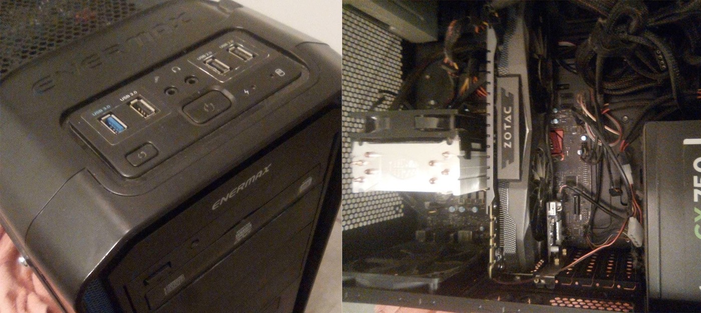 Восьмилетний игровой ПК с GeForce GTX 1080 обрел вторую жизнь после находки в мусорке
