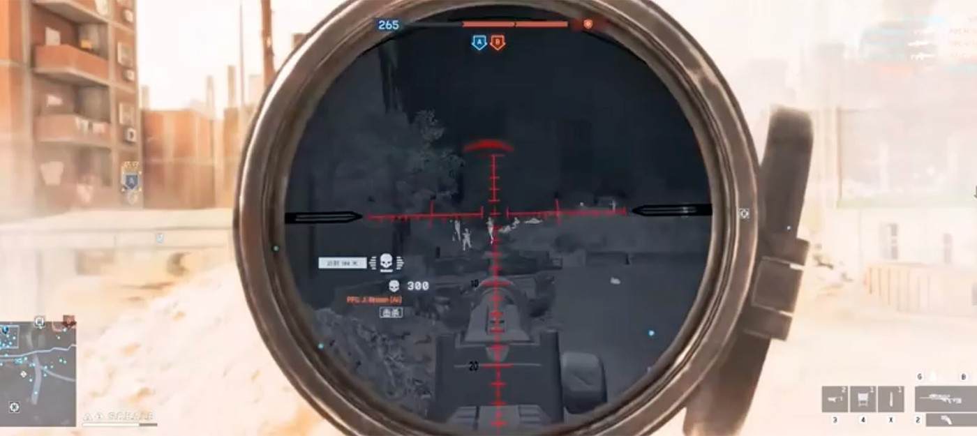Первый взгляд на сбалансированную термальную оптику в Battlefield 6