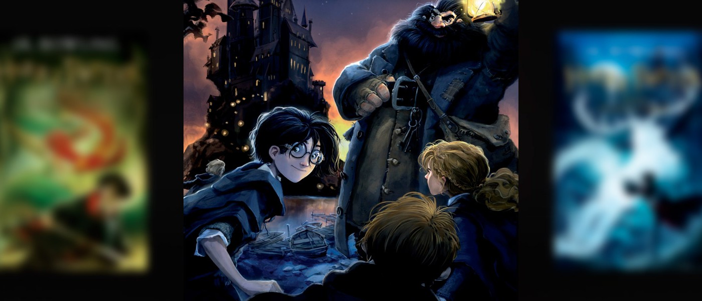 Новые обложки книг Гарри Поттер