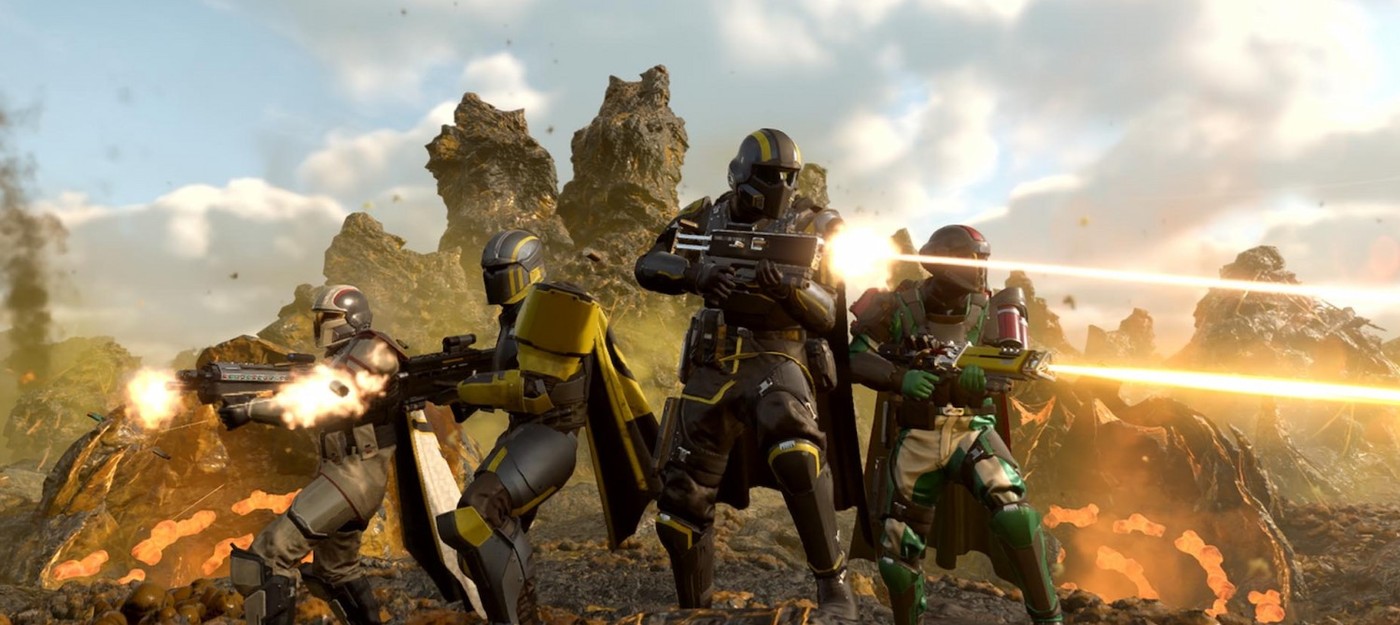 Fortnite и Helldivers 2 пока не планируют официальный кроссовер, но CEO Arrowhead не исключает такую возможность