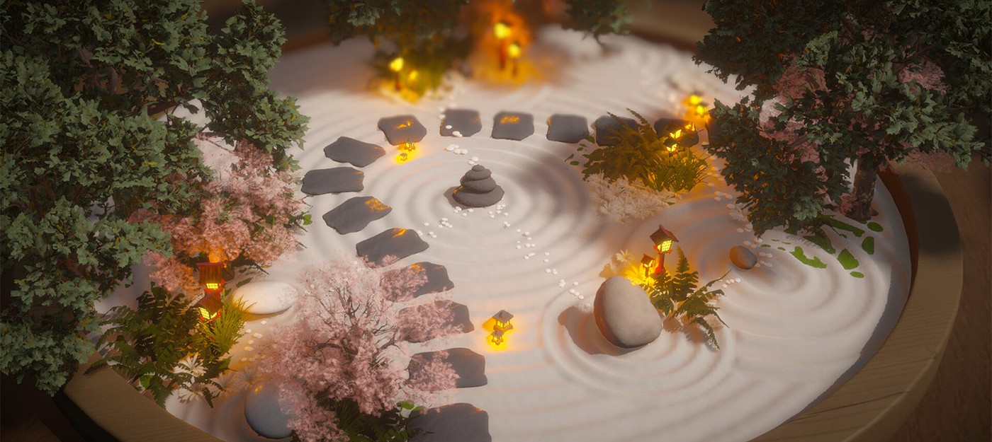 Вышло демо медитативного садового симулятора Dream Garden