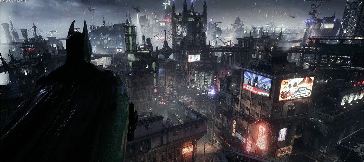 Batman Arkham Knight с трассировкой выглядит не хуже современных игр