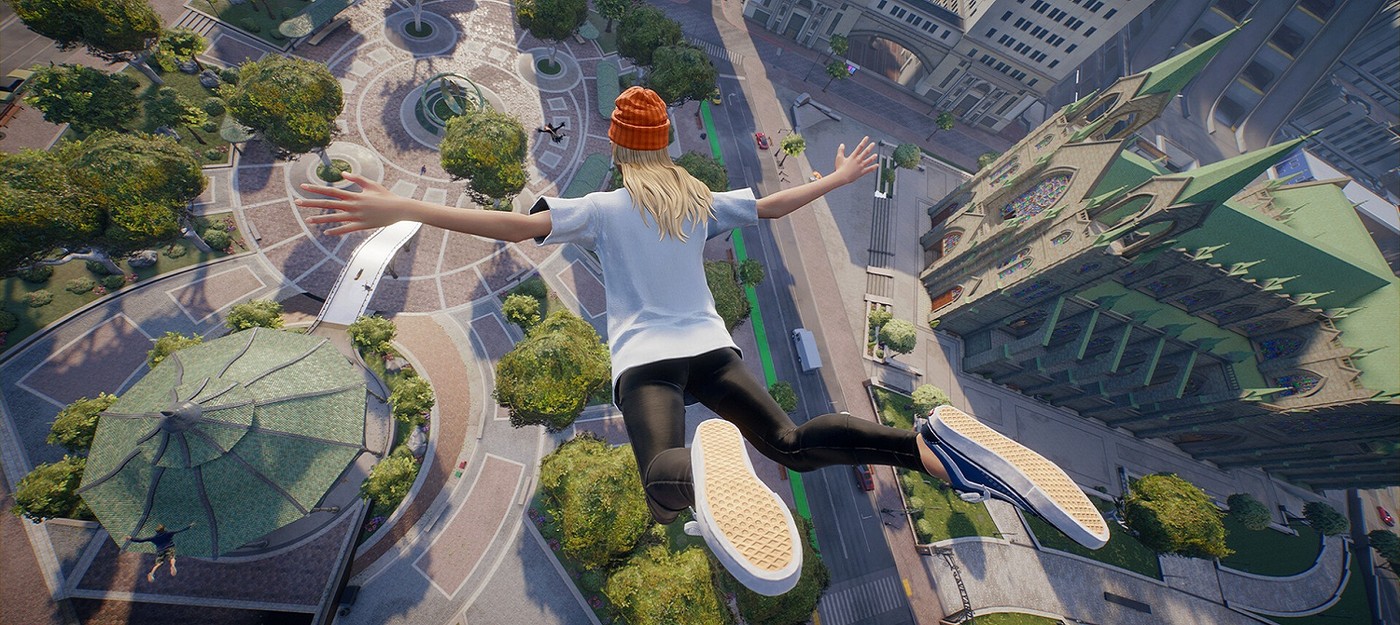 Игроки в skate. с удивлением обнаружили, что паркур оказался быстрее перемещения на скейтборде