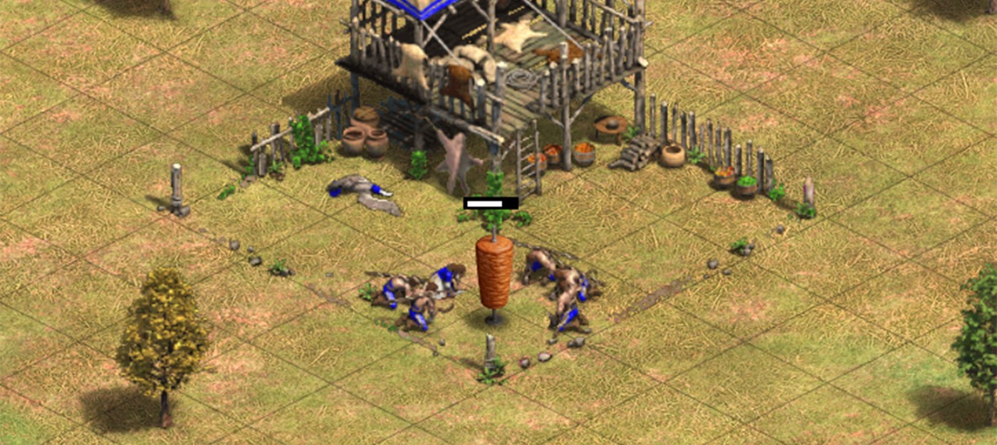 Фанат Age of Empires 2 предложил заменить спор о курицах и оленях на шаурму