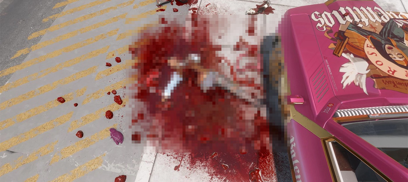 Мод GoreRunner для Cyberpunk 2077 значительно расширяет систему повреждений и эффектов крови