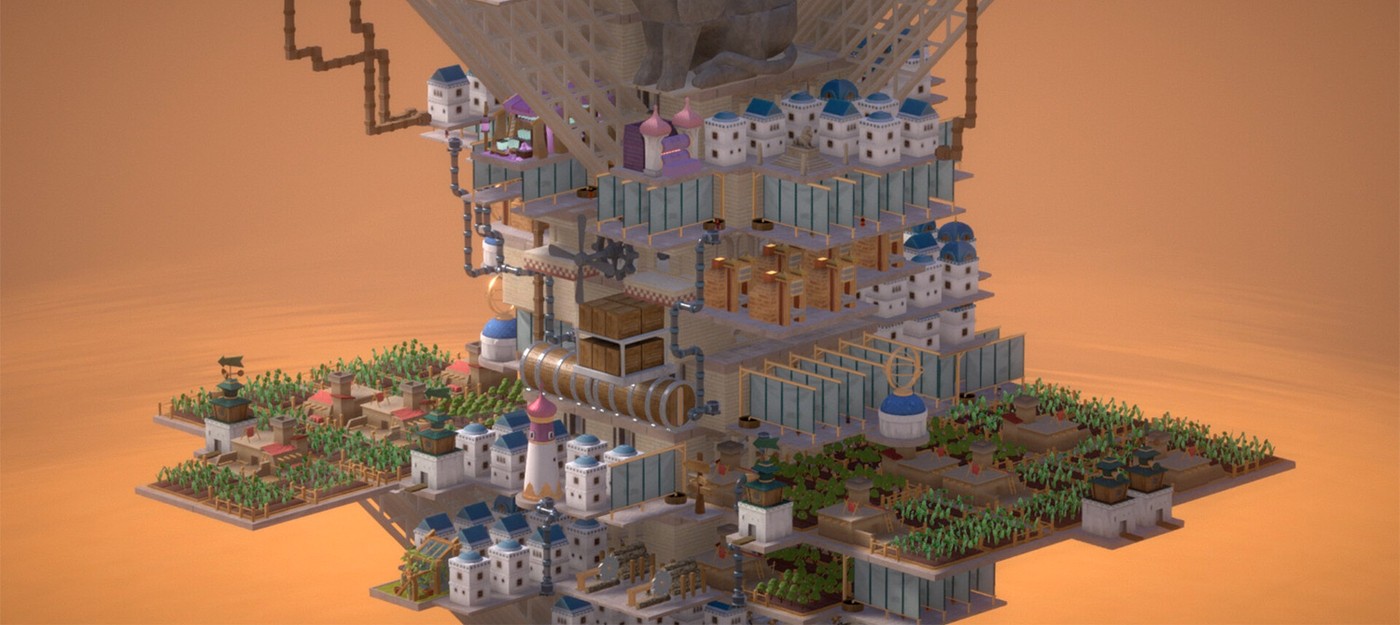 Stario: Haven Tower пересматривает градостроительный жанр, предлагая создавать растущую ввысь башню