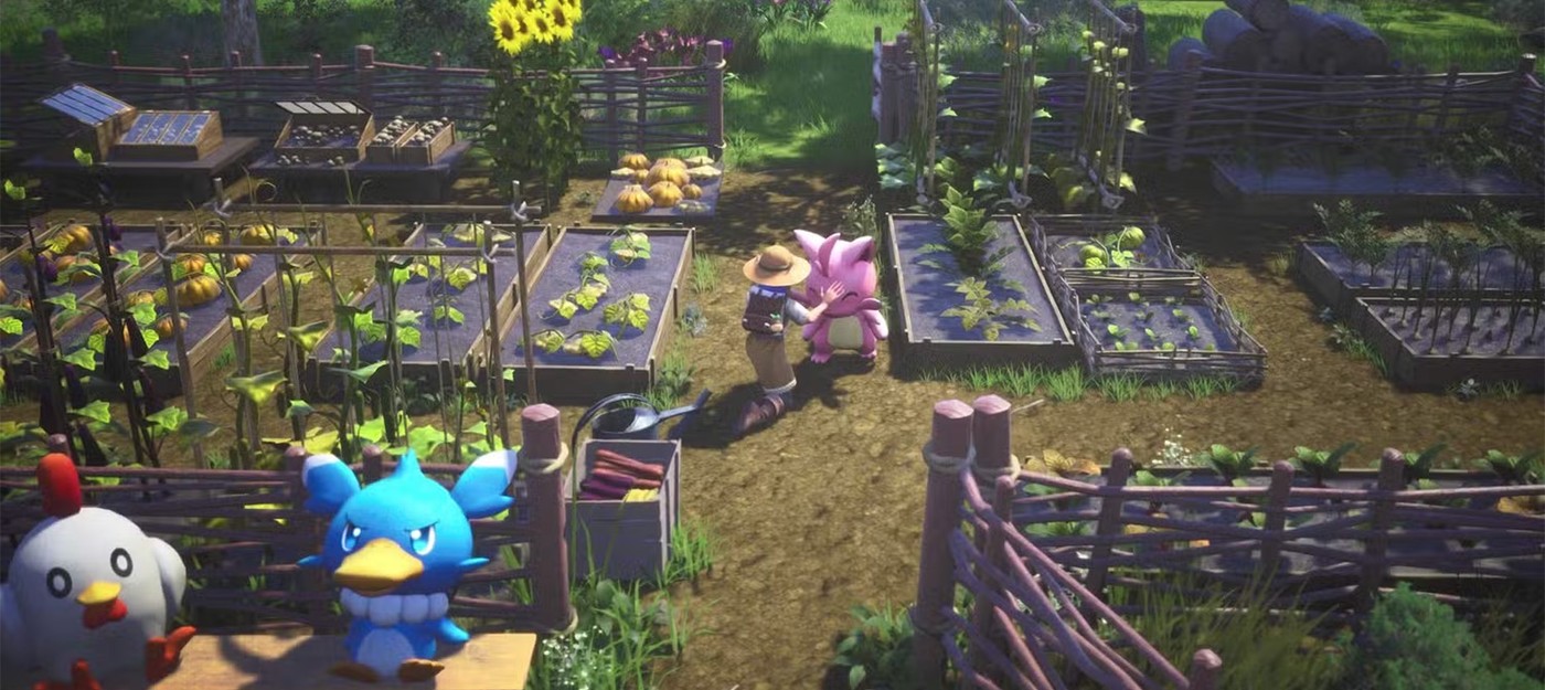 Palworld получит уютный фермерский спин-офф Palfarm с бензопилами для Палов