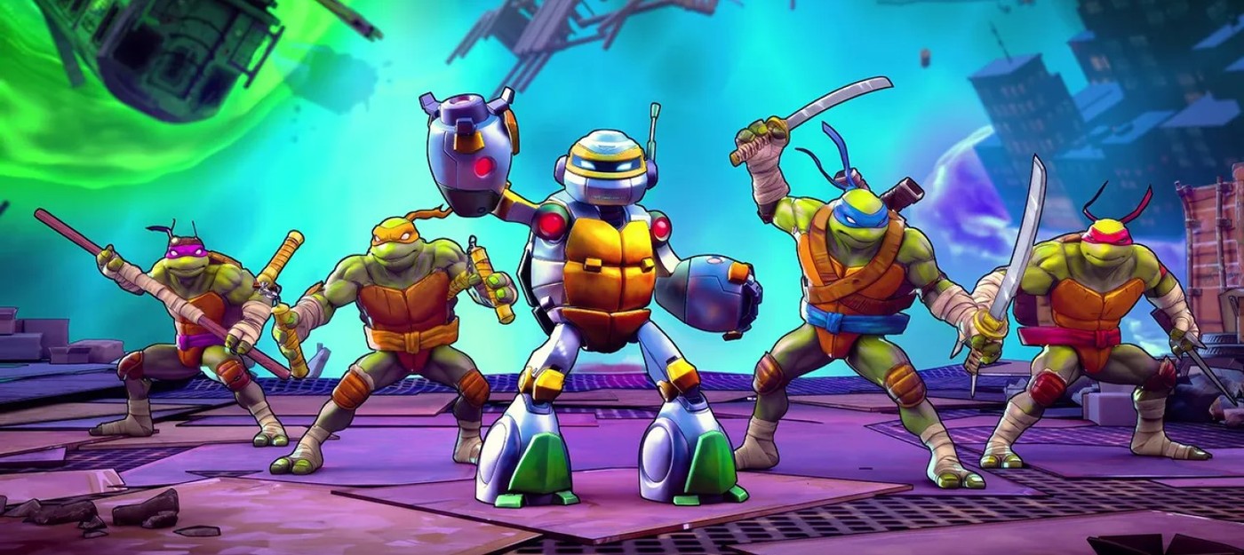 Черепашка-робот и новый контент в трейлере DLC и крупного обновления для Teenage Mutant Ninja Turtles: Splintered Fate