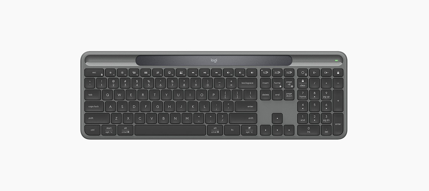 Logitech представила клавиатуру, которая заряжается от любого источника света