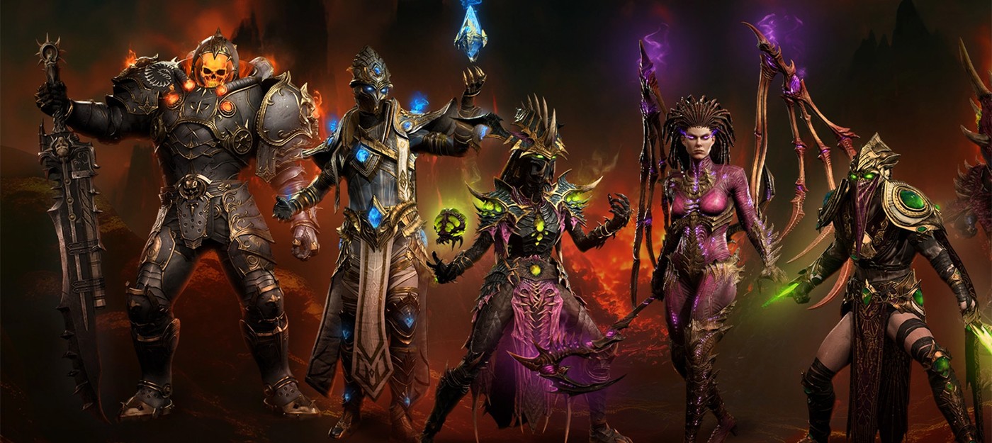 Diablo 4 получила космические скины из Starcraft и морпех оказался отличным варваром