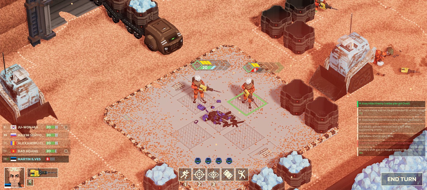 Марсианская революция в тактическом симуляторе позволит установить базовый доход или запустить гильотину для корпораций