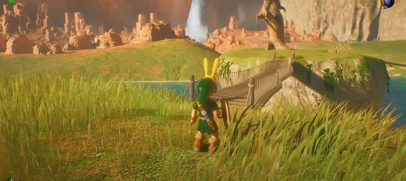 Фанат выпустил демо ремейка Zelda Ocarina of Time на Unreal Engine 5.7 с улучшенной графикой