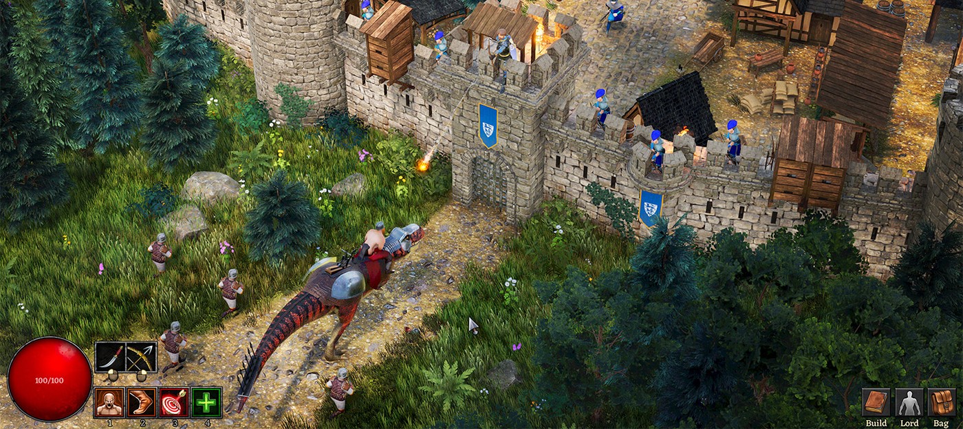 Средневековые войны на динозаврах в Dinolords начнутся в конце октября с закрытой альфы