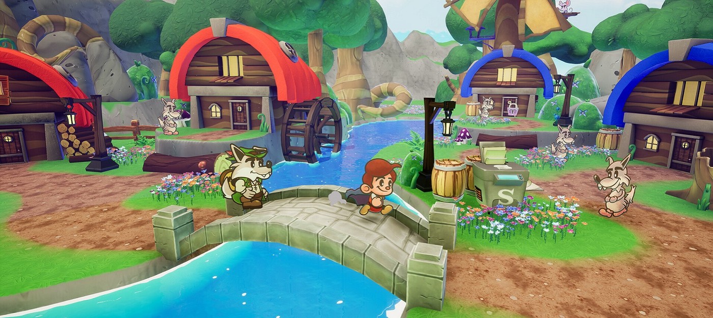 Демоверсия необычной RPG Escape from Ever After в духе Paper Mario выйдет 13 октября