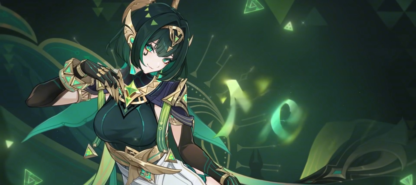 Продолжение сюжета и новая зеленоглазая героиня в трейлере следующего обновления Genshin Impact