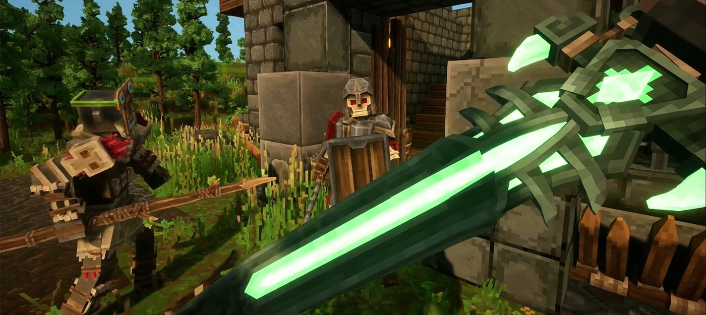 В Steam вышло демо Скайрима с графикой Майнкрафта – Everwind