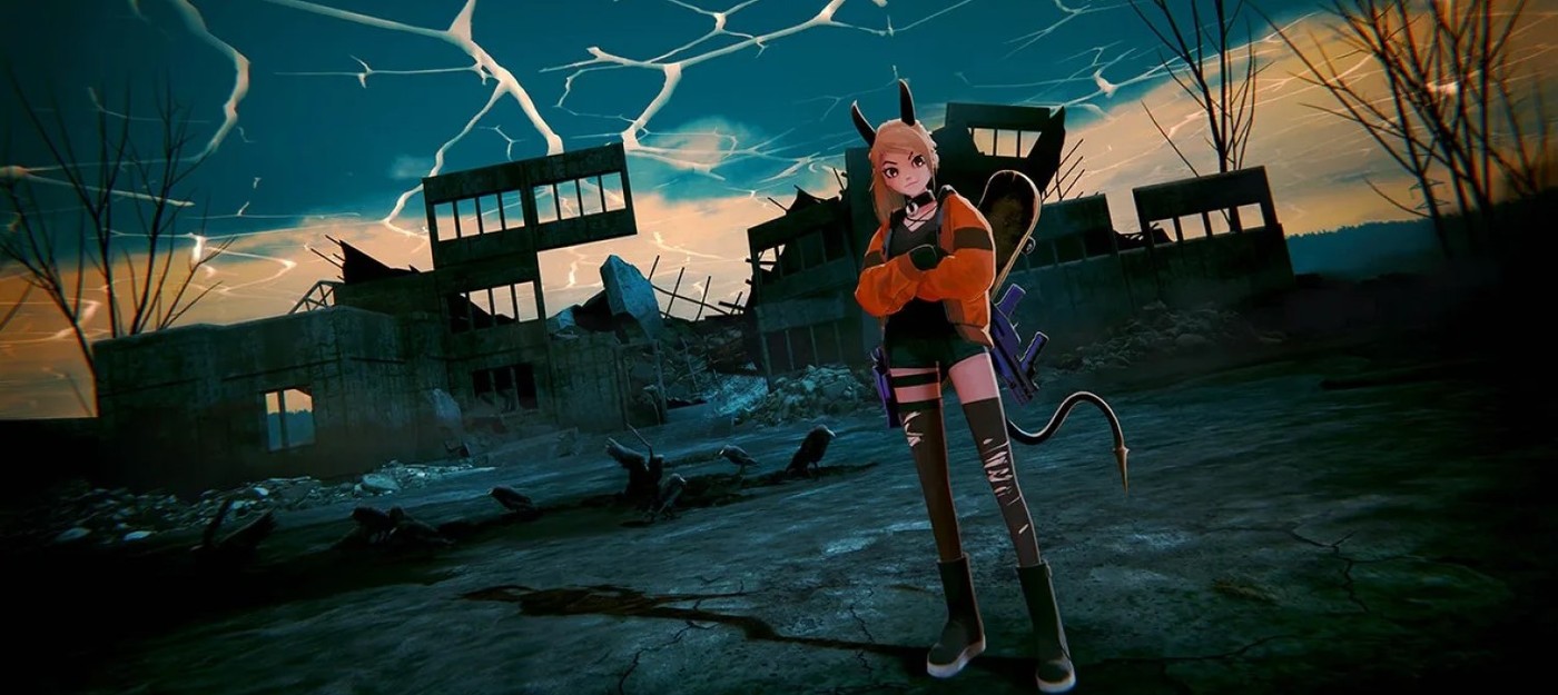 Девочка со скейтбордом в мире хоррора в трейлере экшена Silly Polly Beast с двумя перспективами