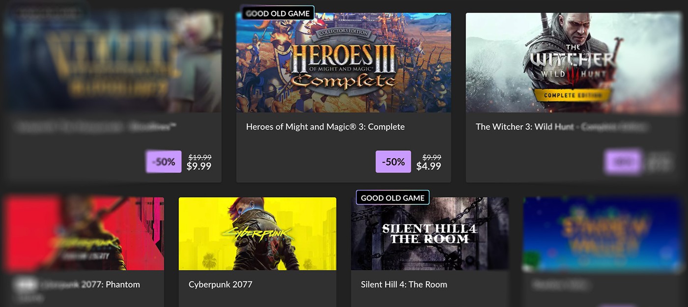GOG запустил осеннюю распродажу с крупными скидками на Cyberpunk 2077, Silent Hill 2 и классические RPG