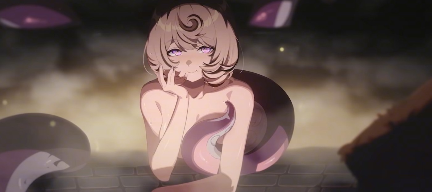Милая девочка-осьминог с шупальцами в короткометражке нового героя Zenless Zone Zero