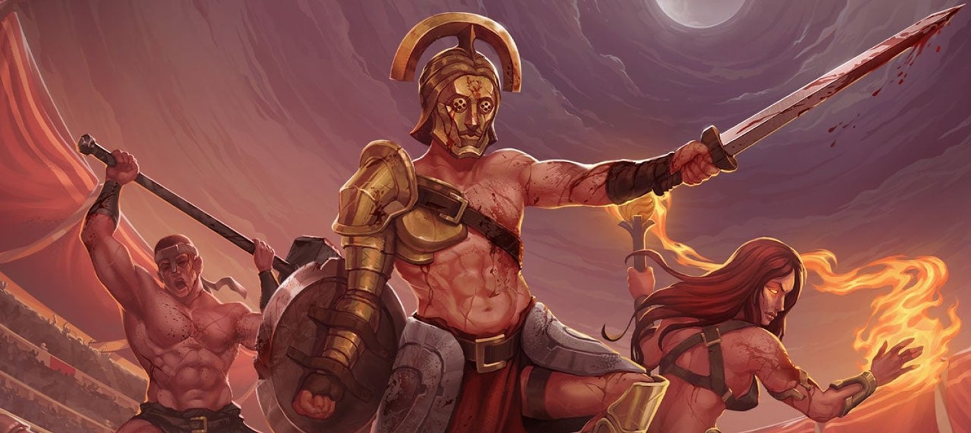 Красивые тактические сражения гладиаторов в трейлере пиксельной RPG Bloodgrounds