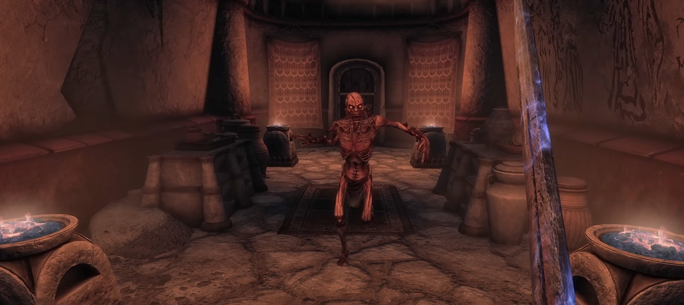 Фанатский ремейк Morrowind в движке Skyrim получил мрачный хэллоуинский тизер