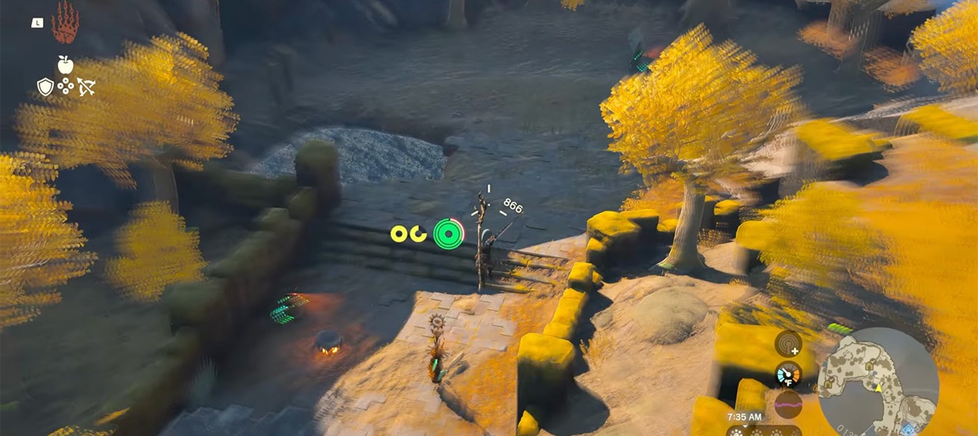 Мод превратил Tears of the Kingdom в классическую 2D-Zelda с видом сверху