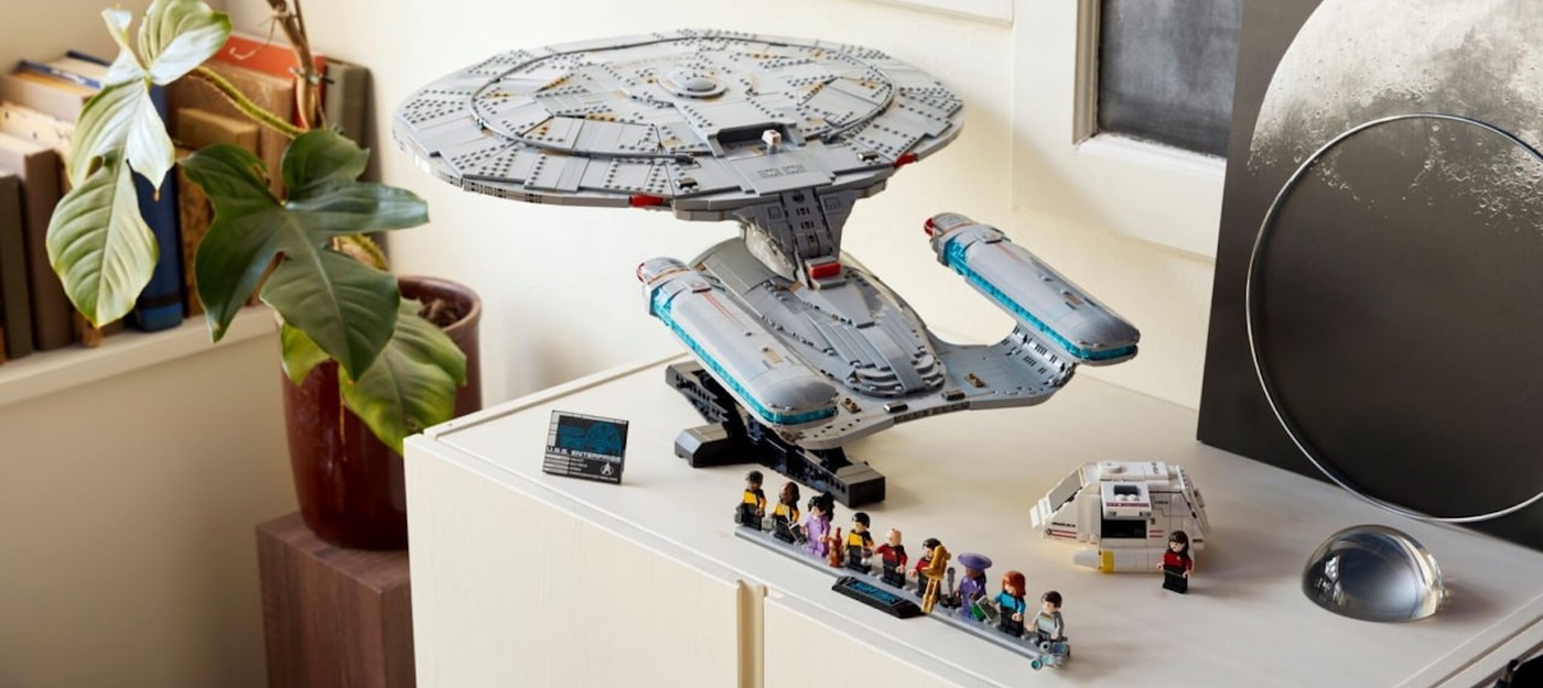 LEGO выпустит набор со звездолетом «Энтерпрайз» из «Стартрека»