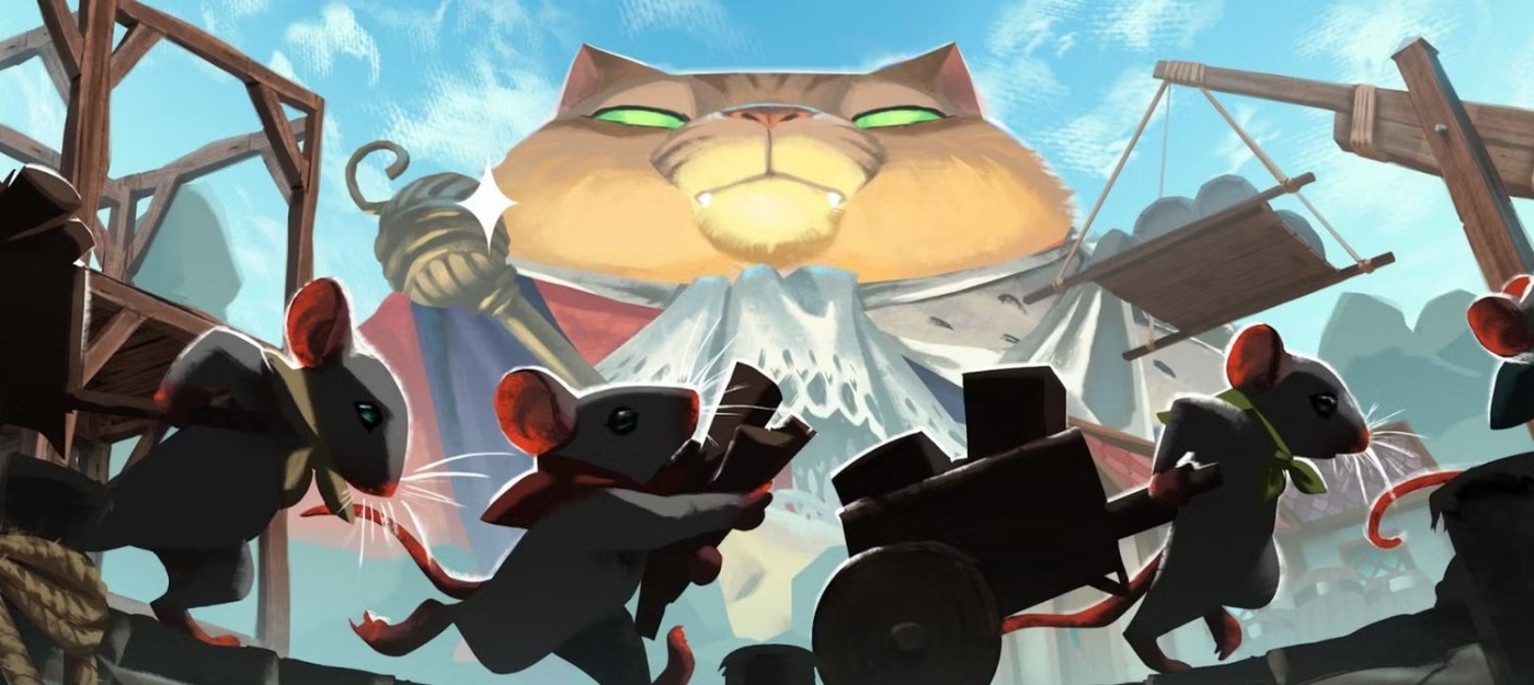 Градостроительный симулятор Whiskerwood с мышами и котами вышел в ранний доступ на ПК