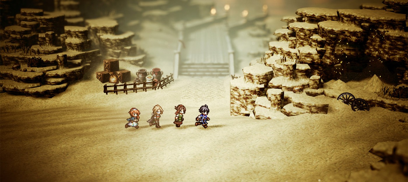 Новый сюжетный трейлер приквела Octopath Traveler с созданием персонажей