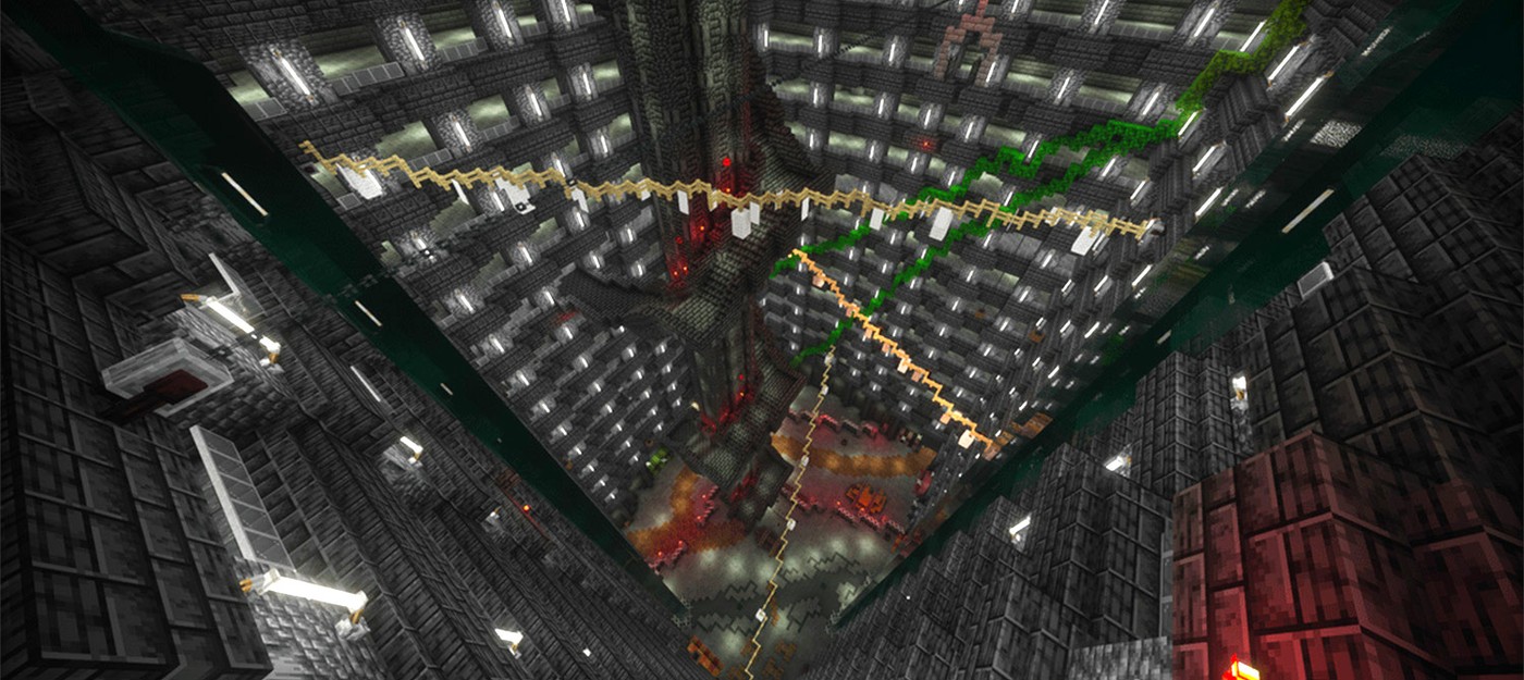 Игрок Minecraft потратил 6 лет на создание ультимативного подземного мегаполиса-убежища