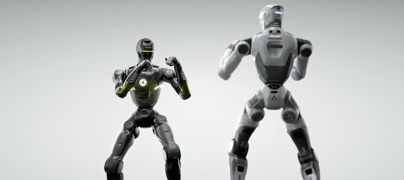 Китайская компания представила боевого гуманоидного робота T800 перед турниром по робо-боксу