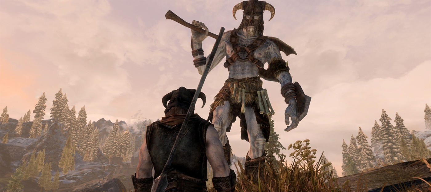 После сотен убийств гигантов в Skyrim геймер узнал о трагичном лоре этих существ