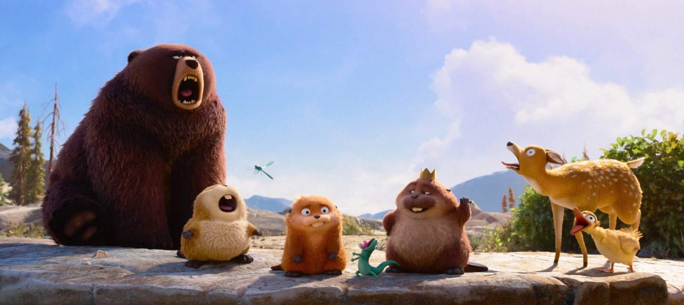 Pixar показала трейлер мультфильма "Прыгуны" про робота-бобра