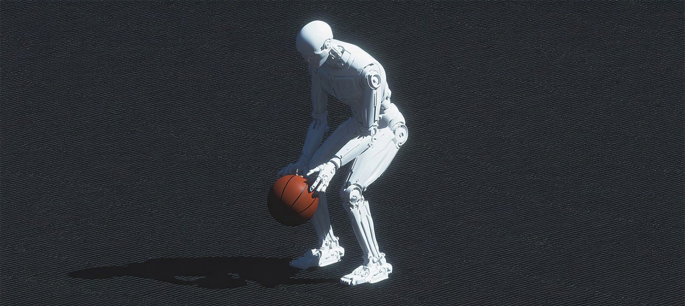 Робот-гуманоид научился играть в баскетбол и обводить людей