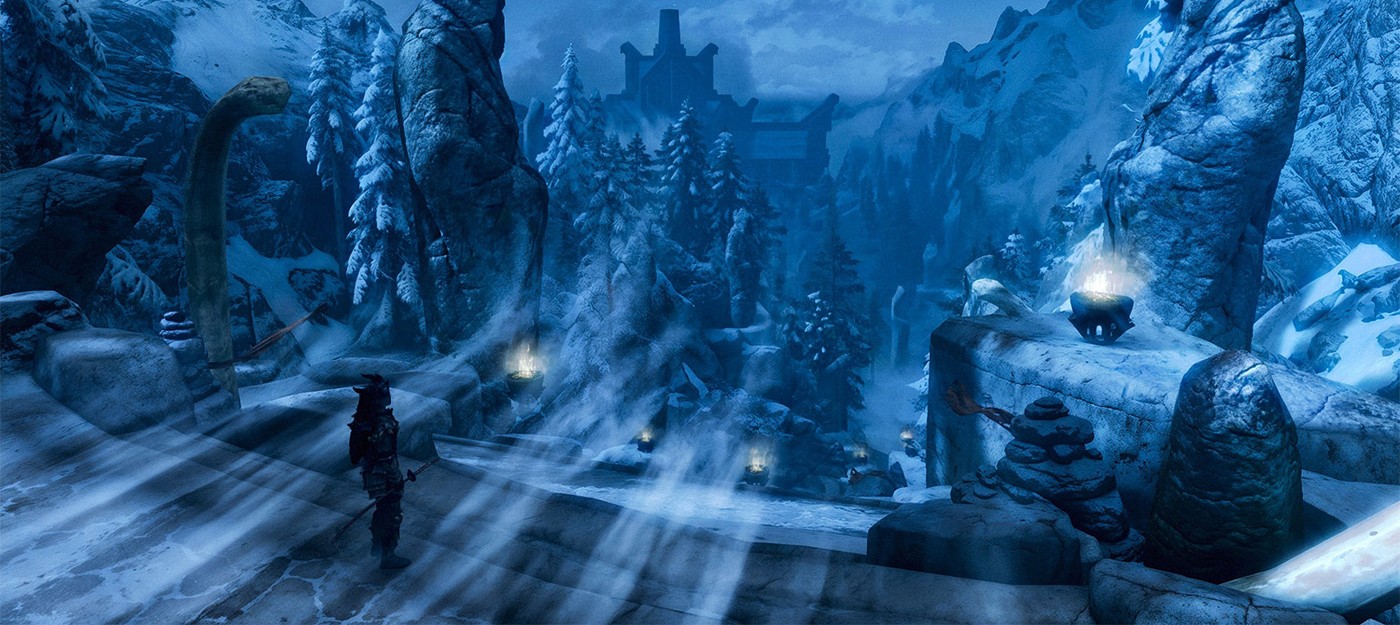 Фанат Skyrim отработал полный день внутри игры – сражался с бандитами во время проверки почты и встречал драконов на презентациях